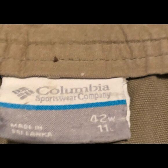 Columbia omni shield cargo flat front shorts - Picture 3 of 8